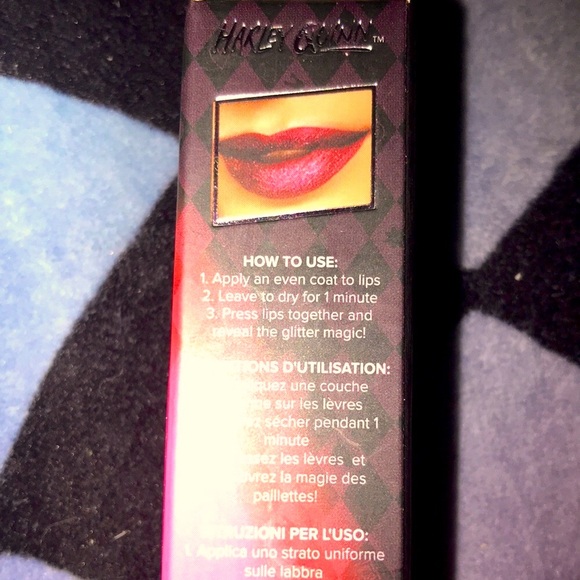 🆕Lottie London xHarley Quinn Transforming Color Liquid Lipstick in Killin’ It♦️ - Picture 8 of 15